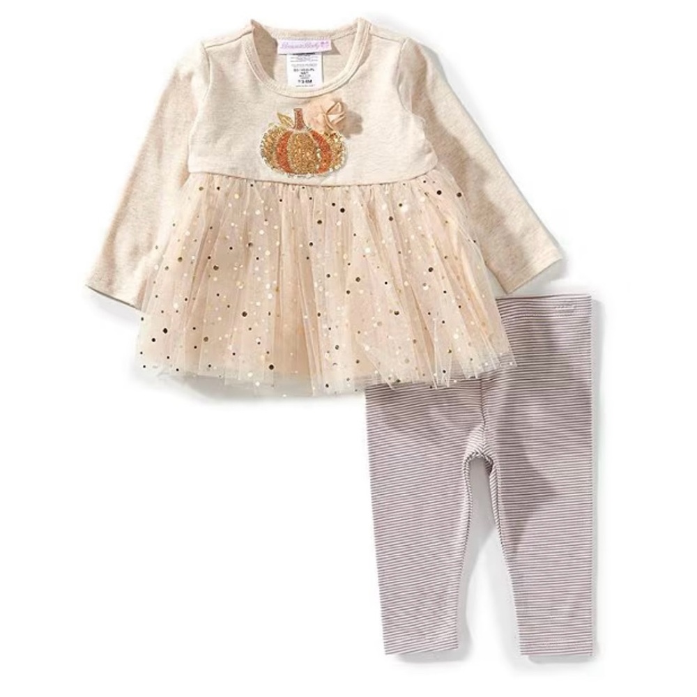 Bonnie Jean Pumpkin outfit sz 18 months